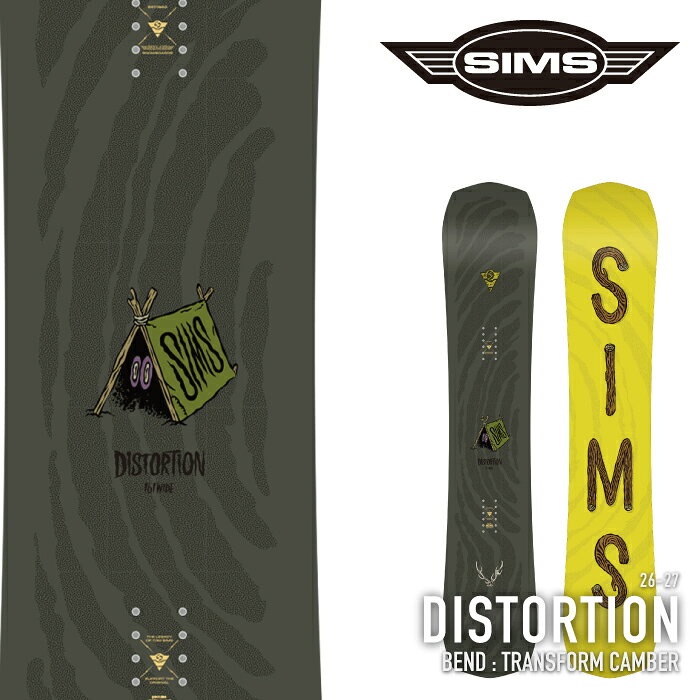 ���r���[�ŃN�[�|����[���{���K�i] �X�m�[�{�[�h �� �V���X SIMS DISTORTION �f�B�X�g�[�V���� �����Y ���f�B�[�X 26-27