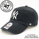レビューでクーポン★フォーティーセブンブランド キャップ 帽子 47BRAND 47 CLEAN UP NEW YORK YANKEES B-RGW17GWS-...