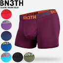 レビューでクーポン★ベニス 無地ボクサーパンツ BN3TH CLASSIC TRUNK SOLID M211011 Crimson Navy Cabernet ...