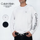 レビューでクーポン★カルバンクライン ラッシュガード CALVIN KLEIN L/S RASH GUARD CB5HJ402 Black White 黒 白 ...