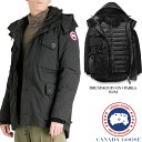 カナダグース ダウンジャケット CANADA GOOSE DRUMMOND 3-IN-1 PARKA 1055M Black ダウン コート アウター 秋冬 メンズ 男性 フード取り外し インナーベスト 防寒 極暖