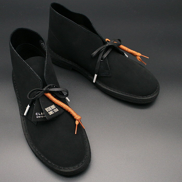 [特典アリ★選べる特典!!]クラークス デザートブーツ CLARKS DESERT BOOT 26155480 Black Suede【USサイズ】デザートブーツ レザー ブーツ カジュアル シューズ メンズ 男性