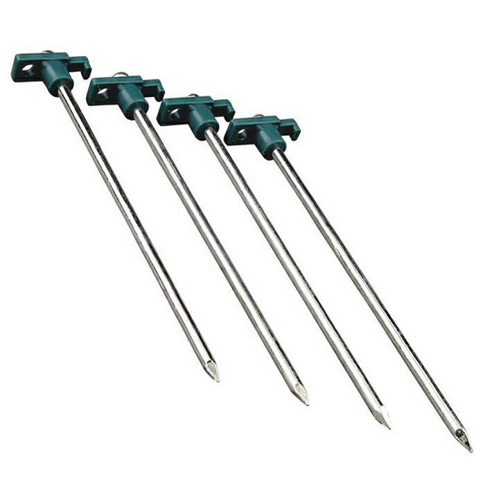 コールマン ペグ COLEMAN TENT STAKES STEEL 2000016444 24cm スチール製 メッキスチール ネイルペグ キャンプ アウトドア テント タープ 芝生向き[ZRC] ds-Y