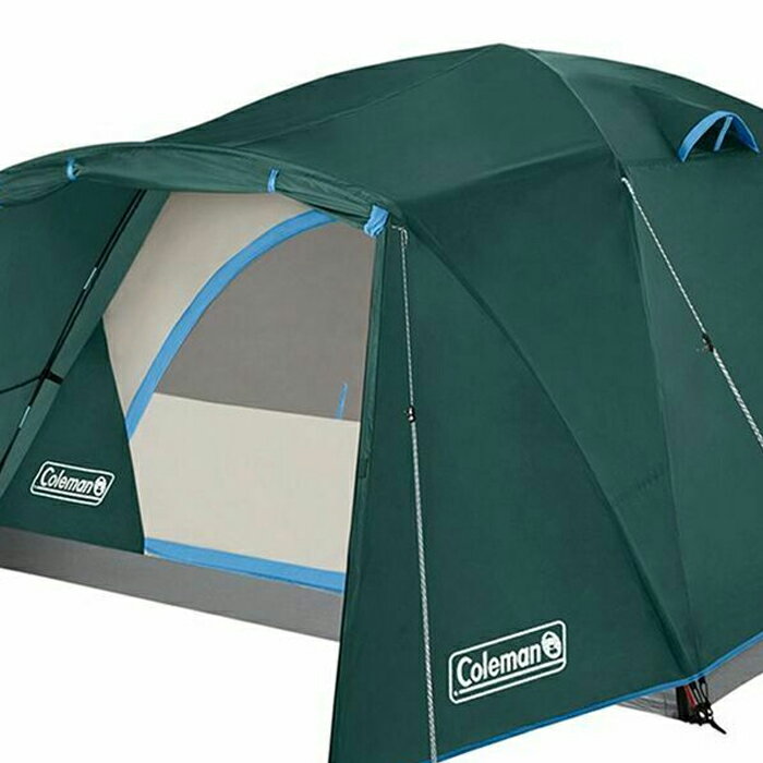 コールマン テント COLEMAN TENT SKYDOME TENT 4P FULLFLY VEST 2000037516 ファミリーサイズ 前室付き 簡単設営 Eポート付き 電源サイト対応 キャンプ アウトドア 4人用