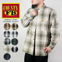 FB カウンティ 長袖チェックシャツ FB COUNTY LONG SLEEVE FLANNEL SHIRT RN98581 Black Grey White Green Tan Brown Olive Royal Grey kustom オンブレチェック フランネル カスタム 大きいサ…