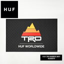 ハフ 車用ラバーマット HUF × TRD RUBBER MAT AC00970 トヨタ・レーシング・ディベロップメント カーゴルーム 滑り止め 車内 インテリア TOYOTA スケート SB スケートボード スケーター ストリート SK8 ブランド