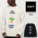 nt TVc HUF WE ARE THE WORLD L/S TEE TS01853 Natural Black O[EofB TVc nt XP[g SB XP[g{[h Y j XP[^[ Xg[g SB SK8 uh