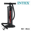 レビューでクーポン★インテックス INTEX ハイアウトプットハンドポンプ U-68615 空気入れ