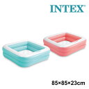 レビューでクーポン★インテックス INTEX プレイボックスプール 85cm U-57100 ビニールプール 家庭用プール