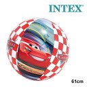 レビューでクーポン★インテックス INTEX カーズ ビーチボール 61cm U-58053 海 プール