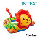 レビューでクーポン★インテックス INTEX ビックアニマルリングス U-58221 浮き輪 海 プール