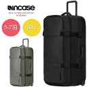 旧モデル インケース スーツケース INCASE TRACTO ROLLER DUFFEL INTR20043 5泊～7泊 80L Black Grey 国内 海外 旅行 出張 長期向け ユニセックス キャスター コロコロ ローラー 男性 女性 飛行機 在庫処分 セール