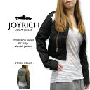 残りわずか 旧品/アウトレット ジョイリッチ ミリタリージャケット JOYRICH Vandal Jacket F1248jk Black Khaki ショート丈 ライダース バックプリント 春秋 レディース ウーマンズ 女性 在庫処分 sale セール