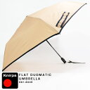 クニルプス 折りたたみ傘 KNIRPS FLAT DUOMATIC UMBRELLA 881-8005 傘 携帯用 誕生日プレゼント ラッピング コンパクト 収納ケース付き 梅雨 長雨 メンズ レディース ユニセックス 通勤 通学【ラッピングOK/プレゼントに 】