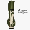 レビューでクーポン★マルボンゴルフウェア キャディバッグ Malbon Golf ARTIGIANALE STAND BAG M-9282 アルティジャナーレ スタンドバッグ キャリーケース ゴルフバッグ メンズ 男性