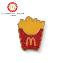 レビューでクーポン★【ネコポス発送】マクドナルド ラペルピン McDonald's GLITTER FRY BOX LAPEL PIN 7226712 ピンバッジ グリッターフライボックス ポテト ファストフード アメリカ 飲食 メンズ 男性 レディース ウーマンズ 女性 ユニセックス