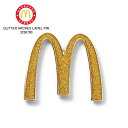レビューでクーポン★【ネコポス発送】マクドナルド ラペルピン McDonald's GLITTER ARCHES LAPEL PIN 3236700 ピンバッジ...