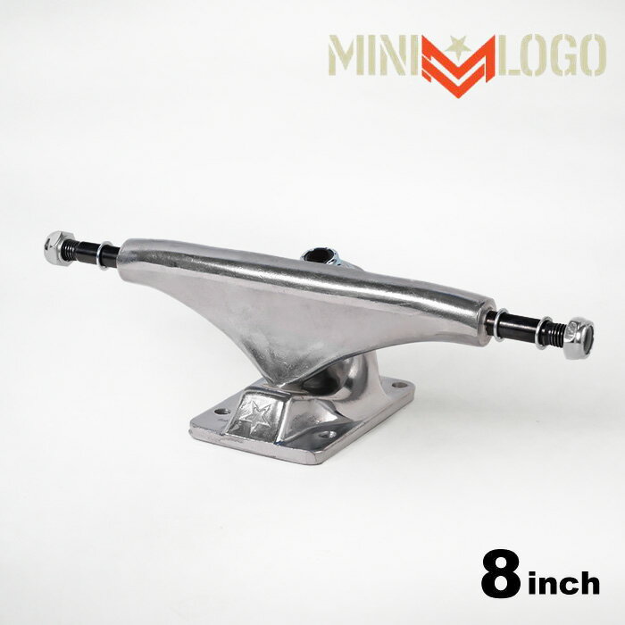 レビューでクーポン★スケートボード ミニロゴ ロウ トラック mini-logo RAW 8.0 SET MEDIUM 94A BUSHINGS TTCML80...