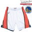 ミッチェル＆ネス ハーフパンツ MITCHELL & NESS Swingman Shorts Golden State Warriors Home 2009-10 White ゴールデンステイトウォリアーズ スウィングマン ショーツ バスパン ゲームパンツメンズ sale セール