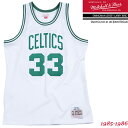 ミッチェル＆ネス ユニフォーム MITCHELL NESS SWINGMAN JERSEY-LARRY BIRD 1985-1986 Boston Celtics SMJYGS18141-BCEWHIT85LBI White ラリーバード ボストンセルティックス スウィングマン ジャージー 大きいサイズ バスケ メンズ 男性