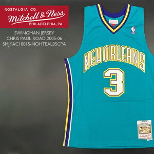 ߥåͥ ˥ե MITCHELL & NESS SWINGMAN JERSEY-CHRIS PAUL 2005-06 New Orleans Hornets SMJYAC18015-NOHTEAL05CPA ꥹݡ ˥塼󥺡ۡͥå 󥰥ޥ 㡼 礭 Х  