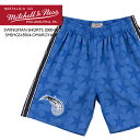 ミッチェル＆ネス ハーフパンツ MITCHELL & NESS Swingman Shorts 2000-01 Orlando Magic SMSHGS18504-OMAROYA00 オーランドマジック スウィングマン ショーツ ゲームパンツ バスパン スウィングマンジャージー メンズ 男性 sale セール