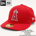 ニューエラ 帽子 キャップ NEWERA MLB ON-FIELD LOW PROFILE 59FIFTY AUTHENTIC 70425538 LOS ANGELES ANGELS Game 赤 レッド オーセンティック オンフィールド ロープロファイル ローキャップ…