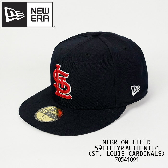 ニューエラ 帽子 キャップ NEWERA MLBR ON-FIELD 59FIFTY AUTHENTIC ST. LOUIS CARDINALS 70541091 ALT オーセンティック セントルイスカーディナルス MLB メジャーリーグ ベースボール 野球