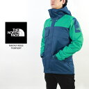 ノースフェイス マウンテンジャケット THE NORTH FACE FANTASY RIDGE T93BP82RY Navy Teal ファンタジーリッジ ロゴ 秋冬 メンズ 男性