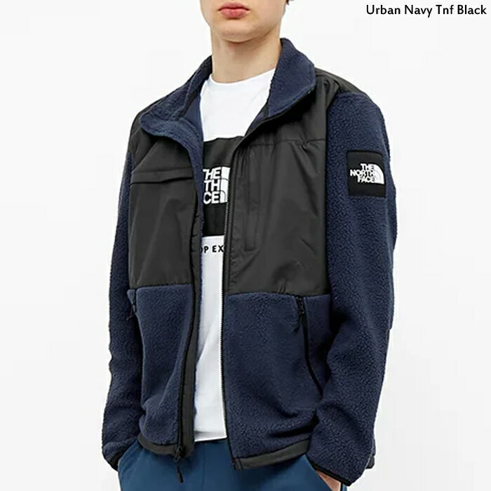 ノースフェイス フリース フルジップジャケット THE NORTH FACE DENALI FLEECE JACKET NF0A381M Acoustic Blue Festival Urban Navy Tnf Black カラーブロック デナリフリースジャケット 防寒 アウトドア キャンプ ツーリング 釣り