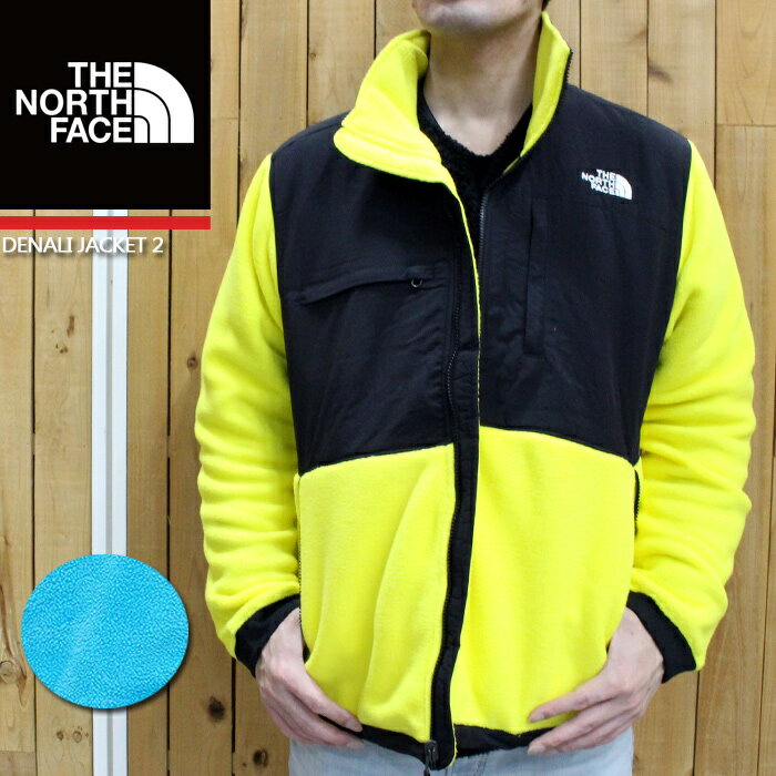 ノースフェイス フリース フルジップジャケット THE NORTH FACE DENALI JACKET2 NF0A3XAU Tnf Lemon Clear Lake Blue デナリジャケット2 秋冬 メンズ 男性 防寒