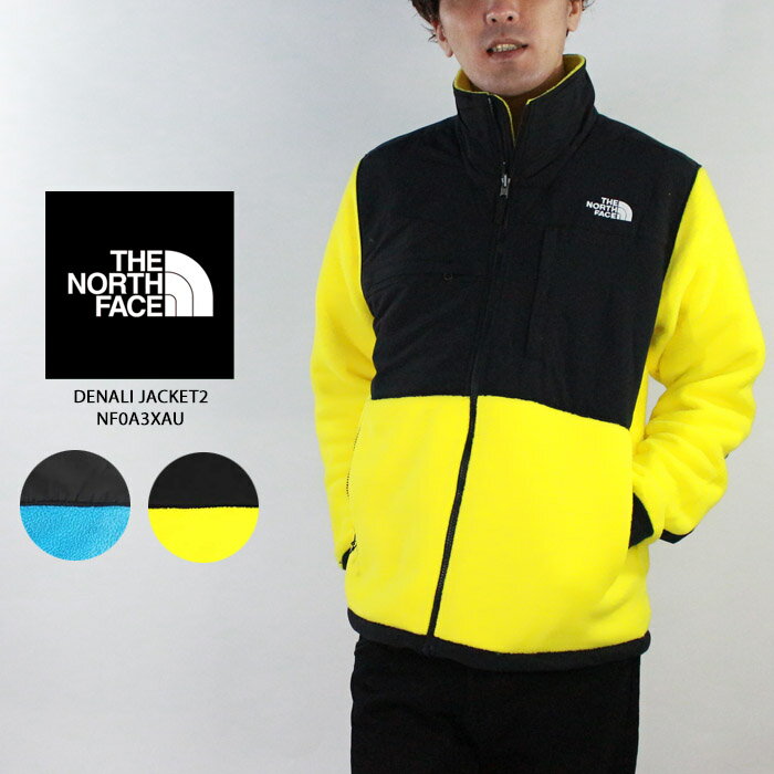 ノースフェイス フリース フルジップジャケット THE NORTH FACE DENALI JACKET2 NF0A3XAU Tnf Lemon Clear Lake Blue デナリジャケット2 秋冬 メンズ 男性 防寒