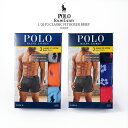 レビューでクーポン★ポロ ラルフローレン ボクサータイプ 3枚セット POLO RALPH LAUREN 1/20 P3 CLASSIC FIT BOXER B...