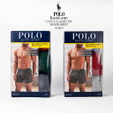レビューでクーポン★ポロ ラルフローレン ボクサータイプ 3枚セット POLO RALPH LAUREN 7/20 P3 CLASSIC FIT BOXER B...