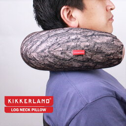 丸太クッション キッカーランド まくら マクラ 枕 KIKKERLAND LOG NECK PILLOW TT35 丸太 切り株 ピロー 寝具 旅行 出張 トラベル おでかけ 仮眠 飛行機 機内 ぐっすり インテリア 森 フィット お気に入り 手放せない