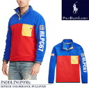 | t[ XEFbg W[W g[i[POLO RALPH LAUREN PADDLINGPOM2 hitech colorblock pullover 710717030001 Bright Royal Red nCebN J[ubN Y j