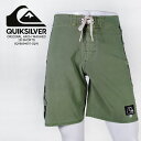 レビューでクーポン★クイックシルバー 海パン サーフパンツ QUIKSILVER ORIGINAL ARCH WASHED 18 SHORTS EQYBS046...