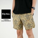 リズム サーフ 海パン 水陸両用 サーフパンツ RHYTHM VARSHA BEACHSHORTS C0322M-JA03 Marlgold ロゴ サーフ サーフィン 水着 メンズ 男性 春夏