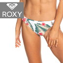 ロキシー ビキニボトム ROXY DREAMING DAY FULL BIKINI BOTTOMS ERJX403708 BRIGHT WHITE TROPICAL LOVE White ウーマンズ 水着 レディース サーフィン