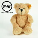 テディベア シュタイフ テディベア ぬいぐるみ STEIFF FYNN TEDDY BEAR 111327 28cm Beige ベージュ 中型 ドイツ 職人 手作業 伝統 ボタン・イン・イヤー【ラッピングOK/プレゼントに!!】