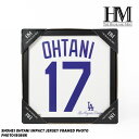 フォトフレーム（野球） ザ・ハイランドミント 大谷翔平 ロサンゼルス・ドジャース フォトフレーム THE Highland Mint SHOHEI OHTANI IMPACT JERSEY FRAMED PHOTO PHOTO18088K 写真 額装 野球 記念 グッズ メジャーリーグ