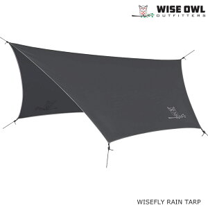ワイズオウル ワイズフライ レイン タープ wiseowl WISEFLY RAIN TARP キャンプ アウトドア ギア 防水 軽量 簡単 パラシュートナイロン