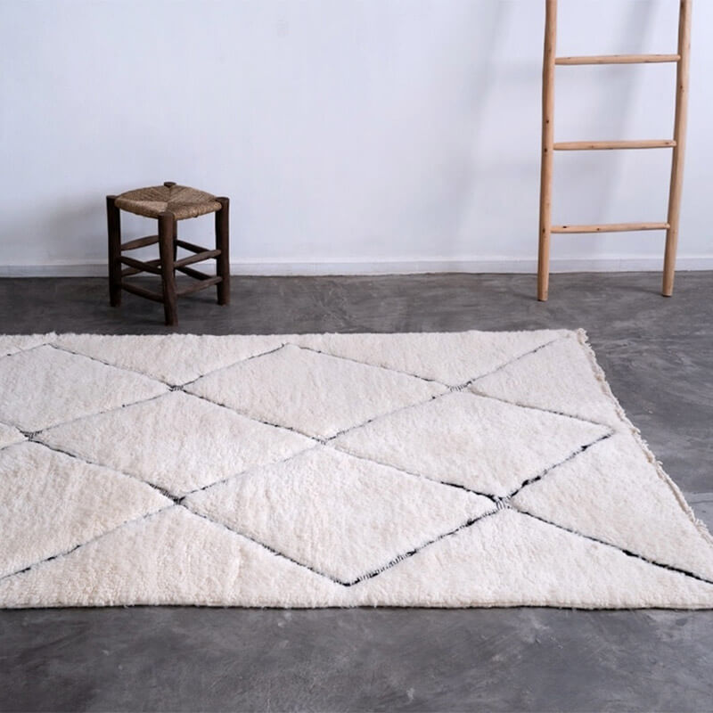 楽天市場】ベニワレン風 ラグ（素材（生地・毛糸）ウール）の通販