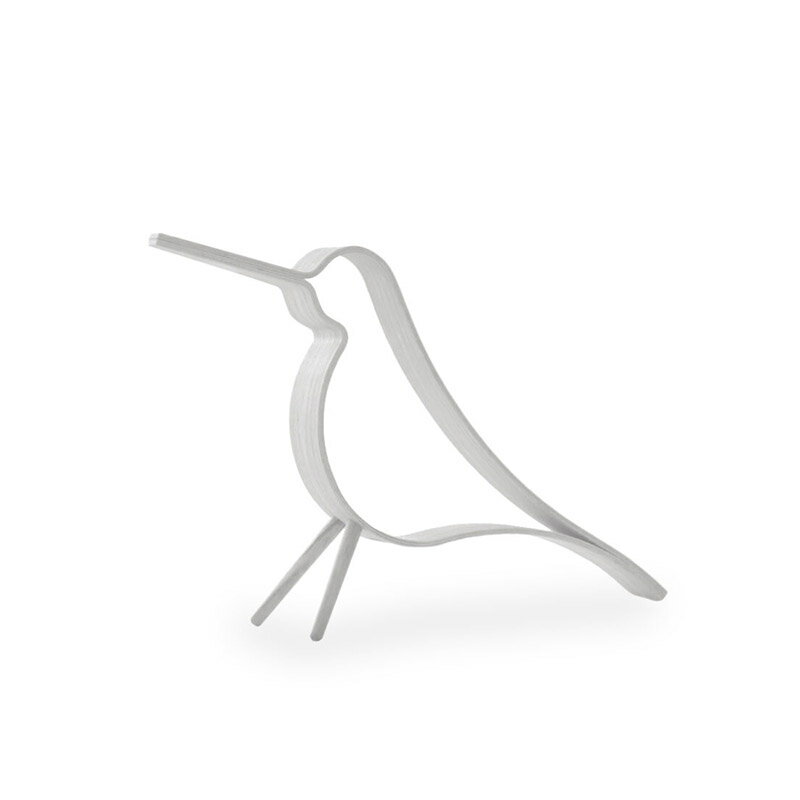 Cooee Design ウッディ バード ホワイト L 20cm 鳥 木製 オブジェ Woody Bird 北欧 インテリア 雑貨 モダン おしゃれ nest クーイー クーイーデザイン スウェーデン
