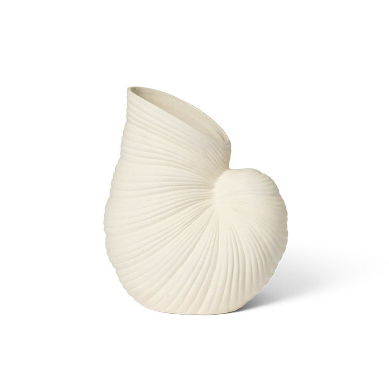 Rakuten - 【在庫あります】Ferm Living シェルベース 花瓶 オブジェ おしゃれ 貝 海外インテリア ファームリビング 北欧 デンマーク 日本正規販売店品