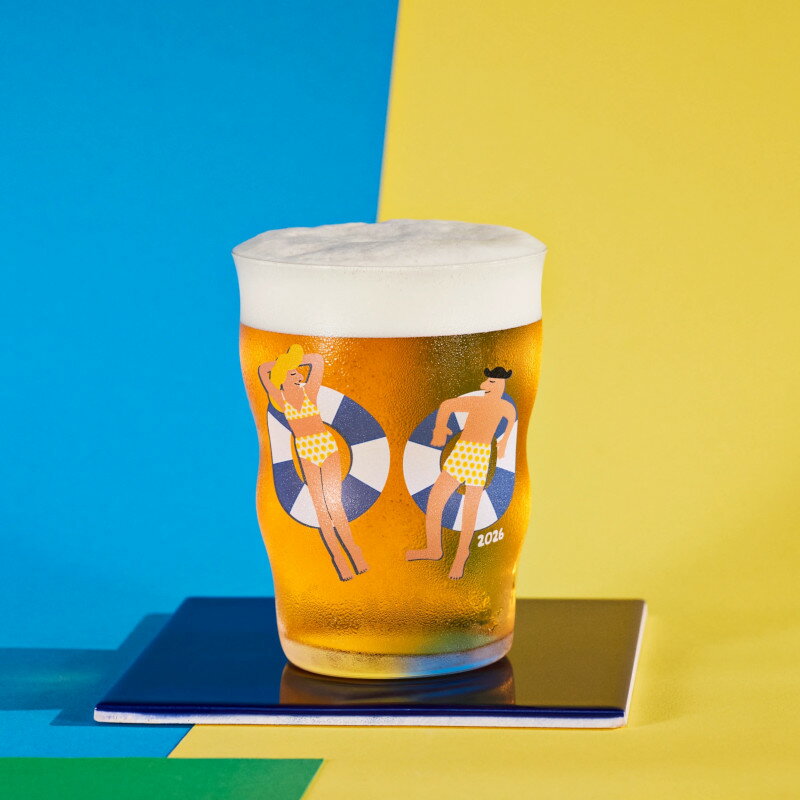 Rakuten - イヤーグラス 2026 HOLMEGAARD x ミッケラー ラガー ピルスナー用 ビールグラス 400ml 1個 Mikkeller ホルムガード クラフトビール ビアグラス イラスト おしゃれ 北欧 デンマーク