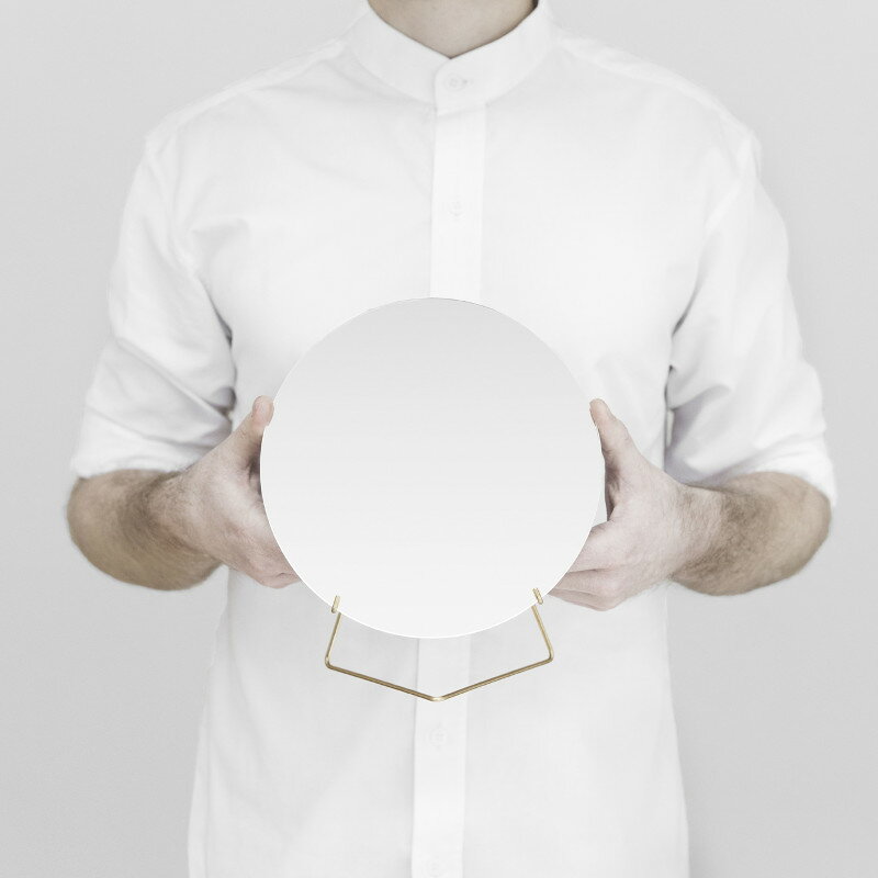 MOEBE ミラー 20cm ブラス ミニマル...の紹介画像2