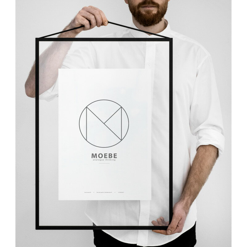 MOEBE フレーム A2 ブラック あなたのクリエイティビティを刺激する！ ムーベ 北欧 デンマーク