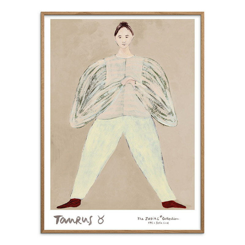 デンマーク THE POSTER CLUB おうし座 ポスター 30x40cm タウルス 女性 マダム 北欧 おしゃれ ザポスタークラブ 牡牛座 星座 ソフィアリンド インテリア インテリア雑貨 アート アートポスター 30 40 絵画 絵 壁掛け モダン nestのサムネイル
