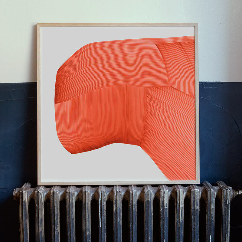 ロナン ブルレック ドローイング 6 アート ポスター 67.5x67.5cm 【フレーム同時購入でフレームに入れてお届け】WRONG SHOP Ronan Bouroullec Drawing ロングショップ フランス イギリス おしゃれ インテリア インテリア雑貨 アート 抽象画 絵画 絵 壁掛け モダン nest 2